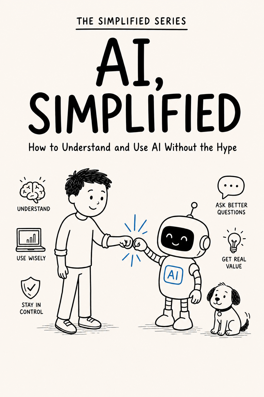 AI, Simplified book cover